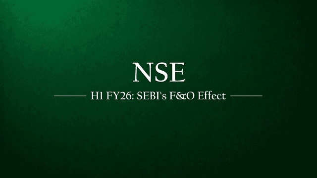 NSE H1 FY2026 Results: The Real Impact of SEBI's F&O Crackdown