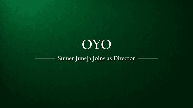 Sumer Juneja Set to Join Oravel Stays Ltd's Board as Non-Executive Director