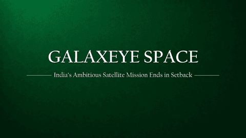 The startup that built India's most ambitious private satellite — and then lost it