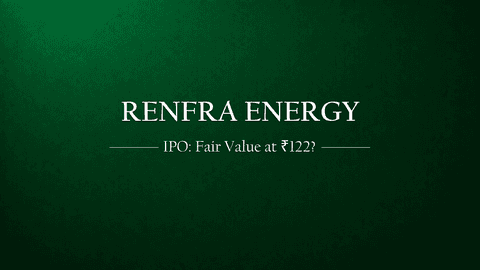 Renfra Energy IPO Analysis | Fair Value at ₹122?