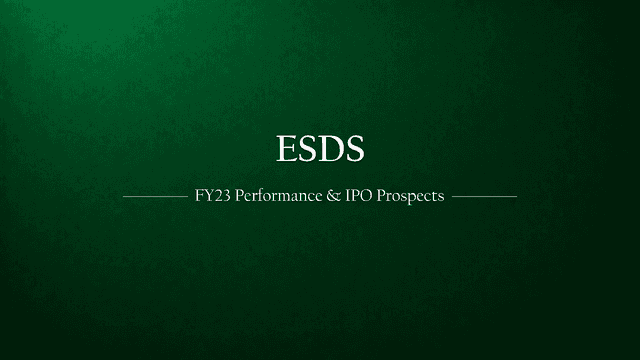 ESDS Software Unlisted Share- A Detailed Analysis of FY 2023 Performance and IPO Prospects