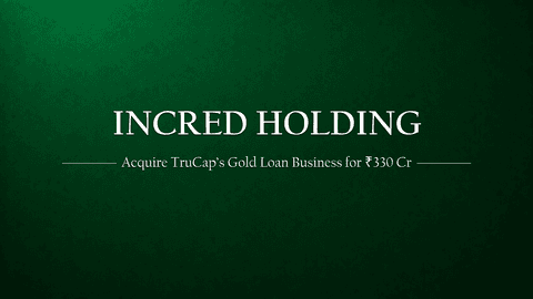 TruCap Finance to Sell Gold Loan Business to InCred Financial for ₹330 Crore: A Strategic Move