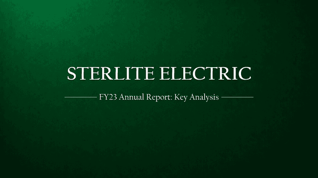 Sterlite Power Unlisted Share Annual Report 2022-23 Analysis