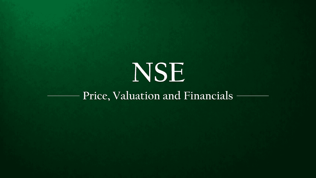 NSE IPO 2026: Price, Valuation, Financials & How It Compares With BSE