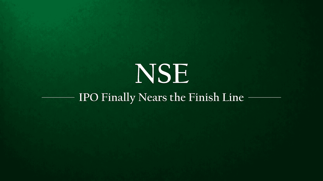 NSE IPO AFTER A DECADE? SEBI CHAIRMAN CONFIRMS NOC BY MONTH-END