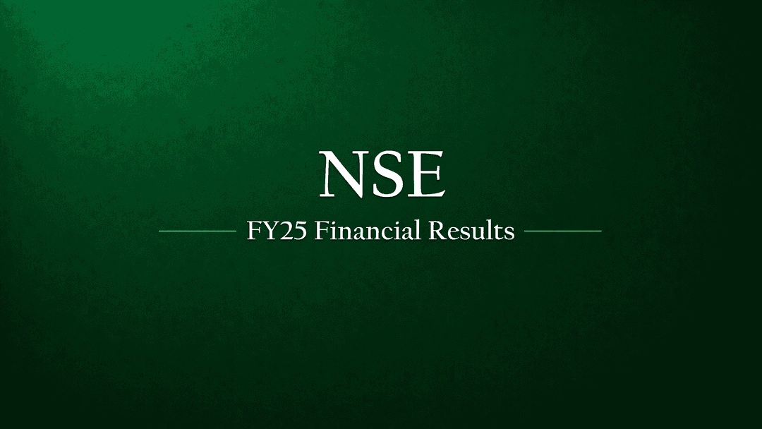 National Stock Exchange (NSE) FY25 Results – Revenue, PAT, and Key Highlights