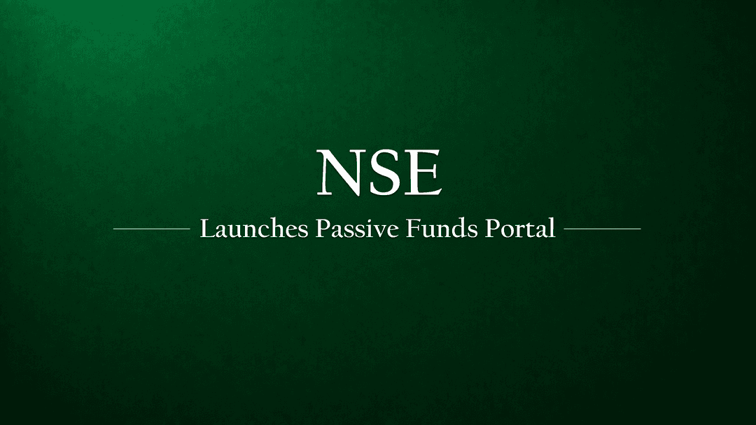NSE Launches India's First Comprehensive Website for Passive Funds