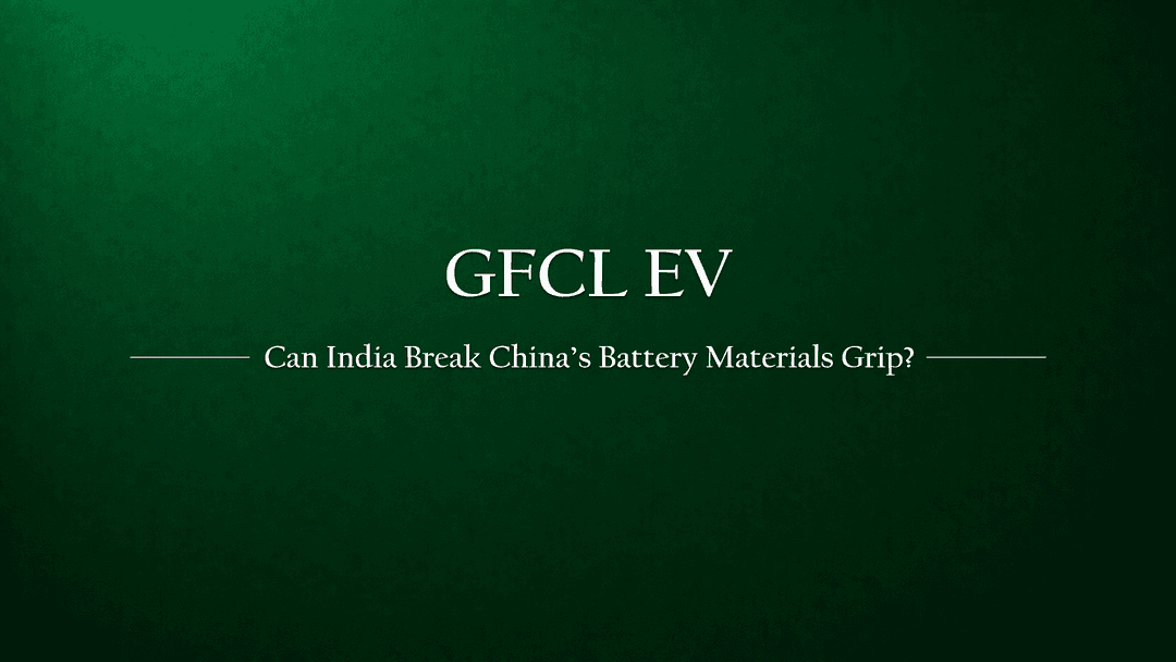Can India Break China's Grip on Battery Materials?