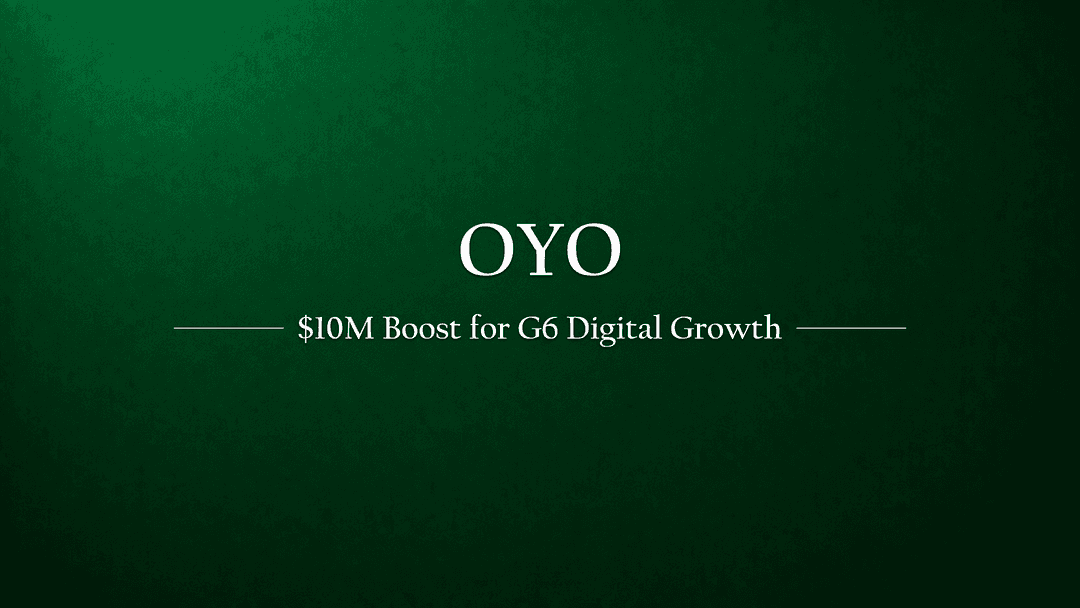 OYO’s $10 Million Boost to Revolutionize G6 Hospitality’s Digital Platforms