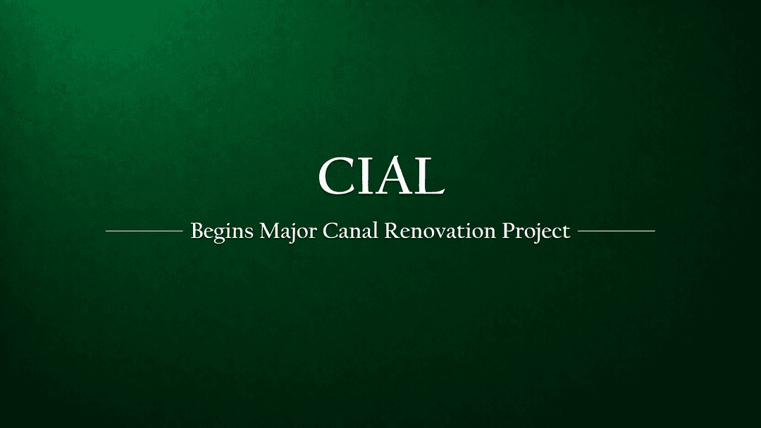 Cochin International Airport Embarks on Major Canal Renovation Project