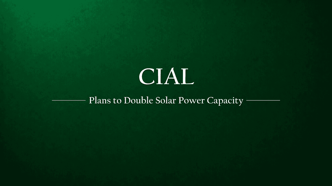 CIAL to Double Solar Power Capacity in the Next Decade