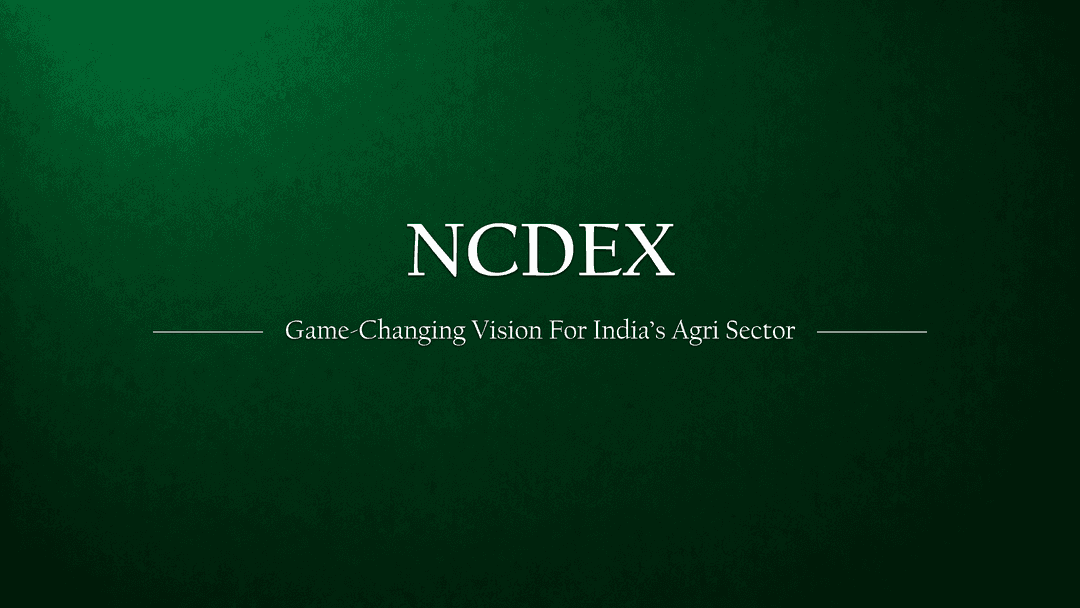 Revolutionizing India’s Agri Scene: NCDEX’s Game-Changing Vision