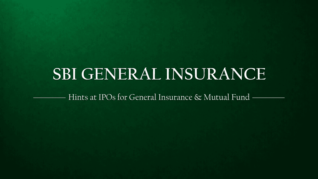 SBI Chairman Indicates Potential IPOs for SBI General Insurance & SBI Mutual Fund