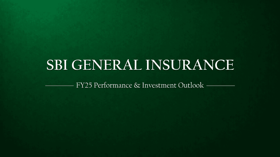 SBI General Insurance Unlisted Share: FY25 Performance Highlights and Investment Outlook