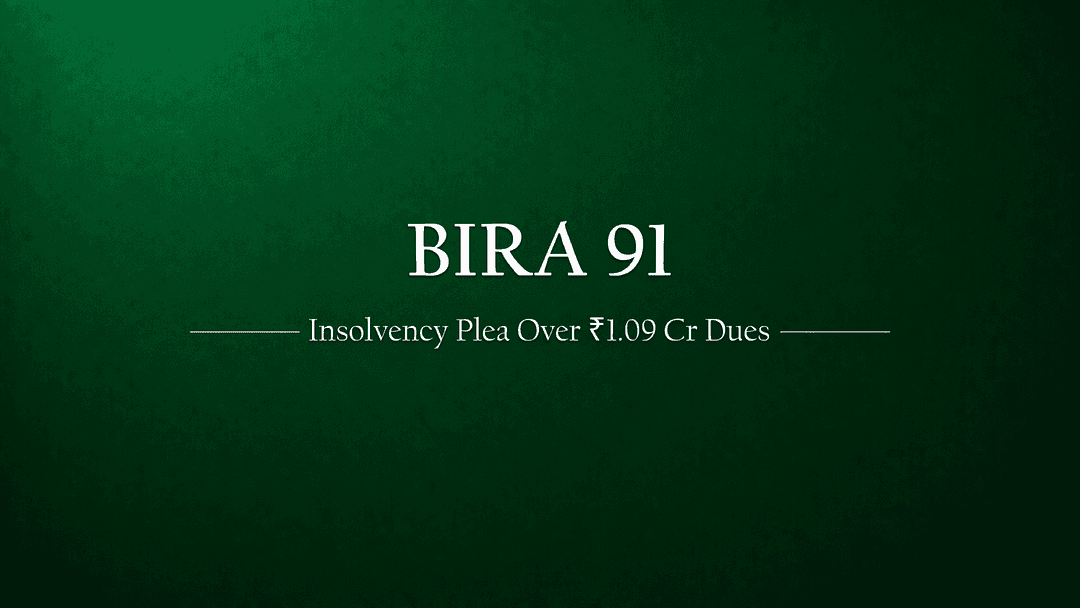 Bira Faces Insolvency Proceedings as Devyani International Seeks Unpaid Dues