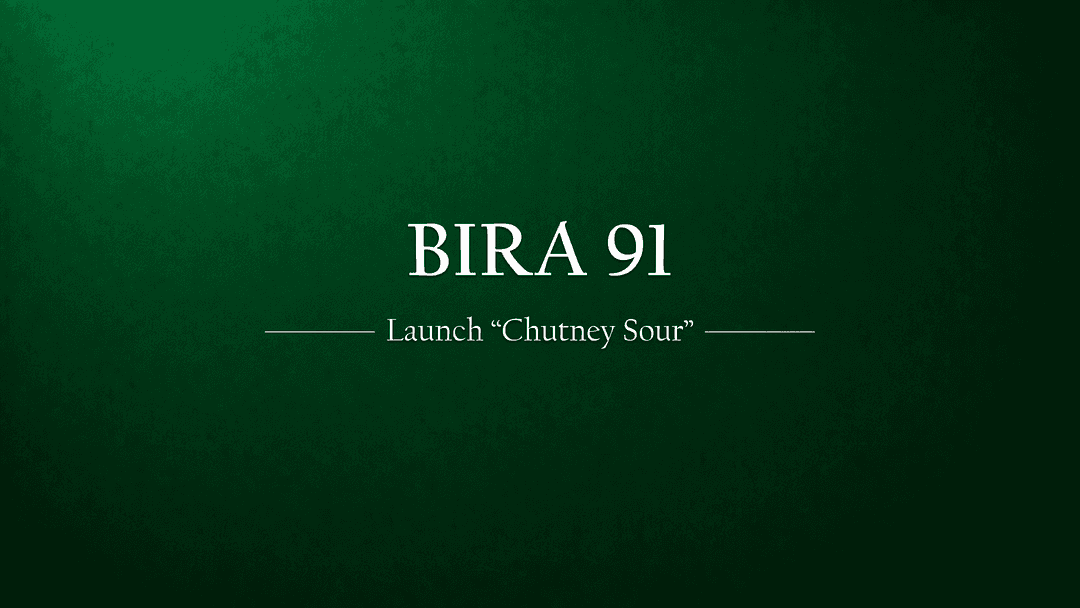 Bira 91 & New Belgium Collaberates to Launch   “Chutney Sour”