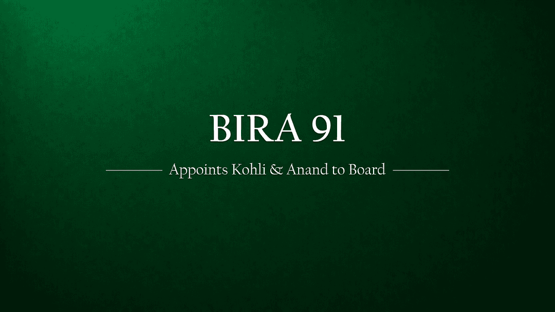 Bira 91 Appoints  Kohli and Anand as Board  Members
