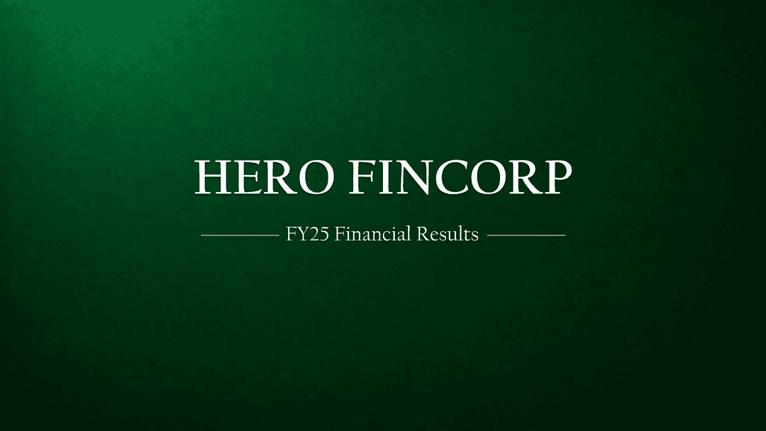 Hero FinCorp FY25 Financial Results