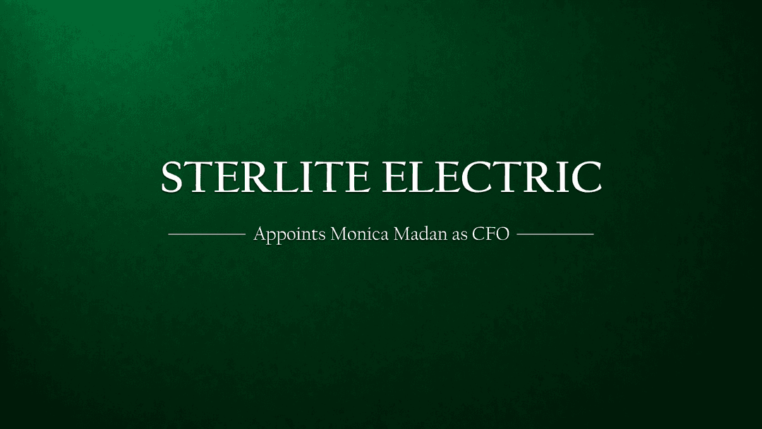 Sterlite Appoints Monica Madan as New CFO