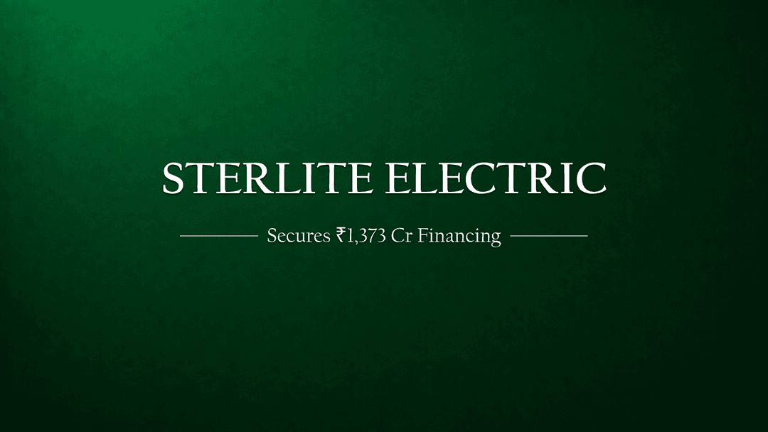 Sterlite Power Secures ₹1,373 Crore Financing for Neemrana II Kotputli Transmission Project
