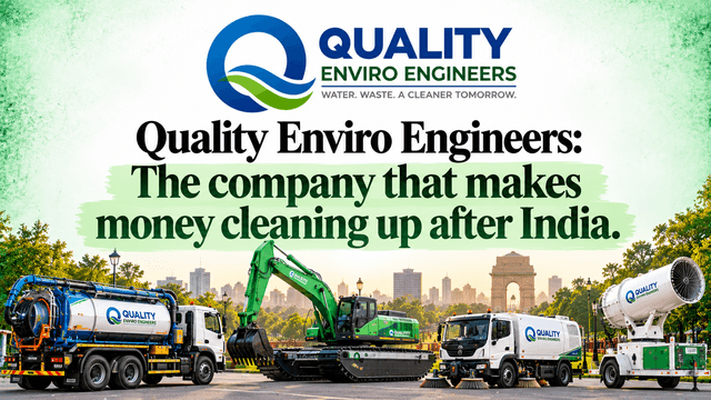Quality Enviro Engineers: The company that makes money cleaning up after India