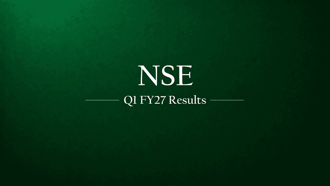 NSE Q1 FY27 Results: ₹3,120 Crore Profit, a ₹1,491 Crore SEBI Settlement, and What ₹2,000 Per Share Really Means
