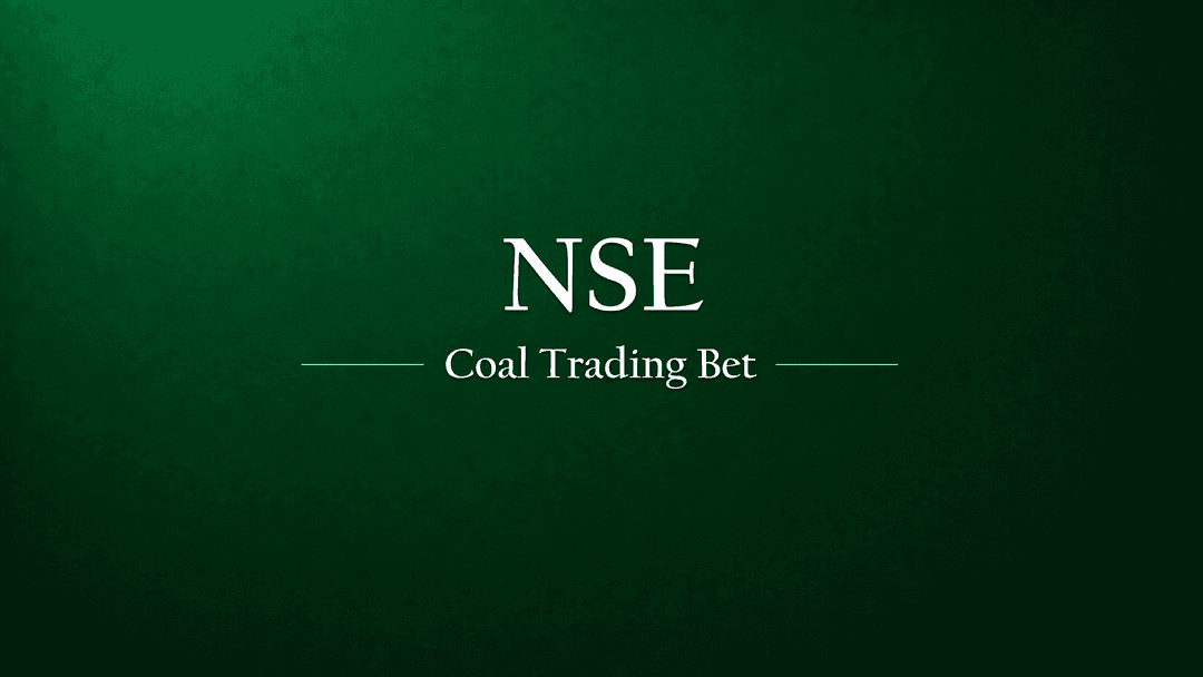 NSE’s Big Bet on Coal Trading — What It Means for India’s Energy Market