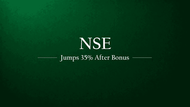 NSE Share Price Jumps 35% after Bonus Share and Dividend