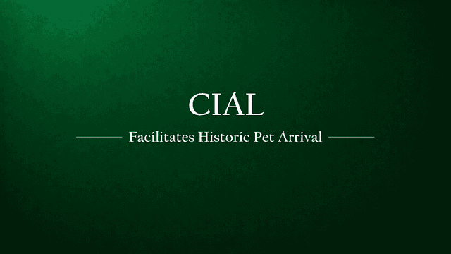 Cochin Airport Facilitates Historic Pet Arrival with AQCS Certification