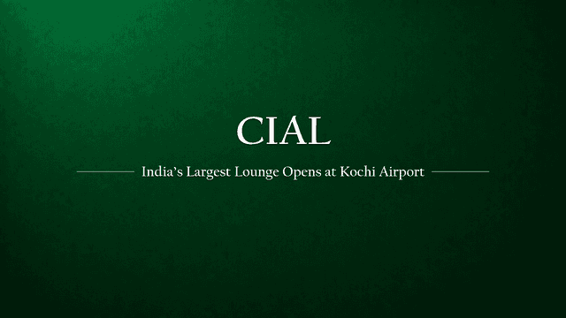 India's Largest Airport Lounge Set to Open at Kochi Airport