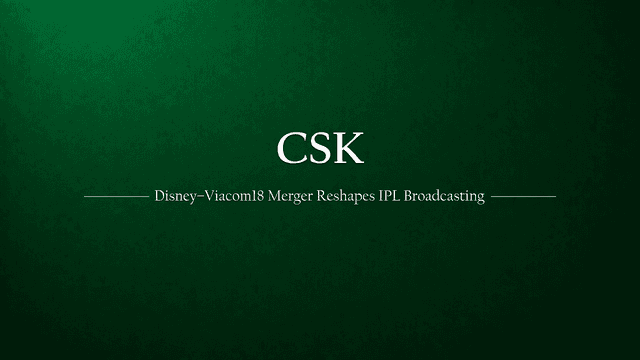 The Strategic Merger: Disney Star and Viacom18 Reshaping the IPL Broadcasting Landscape