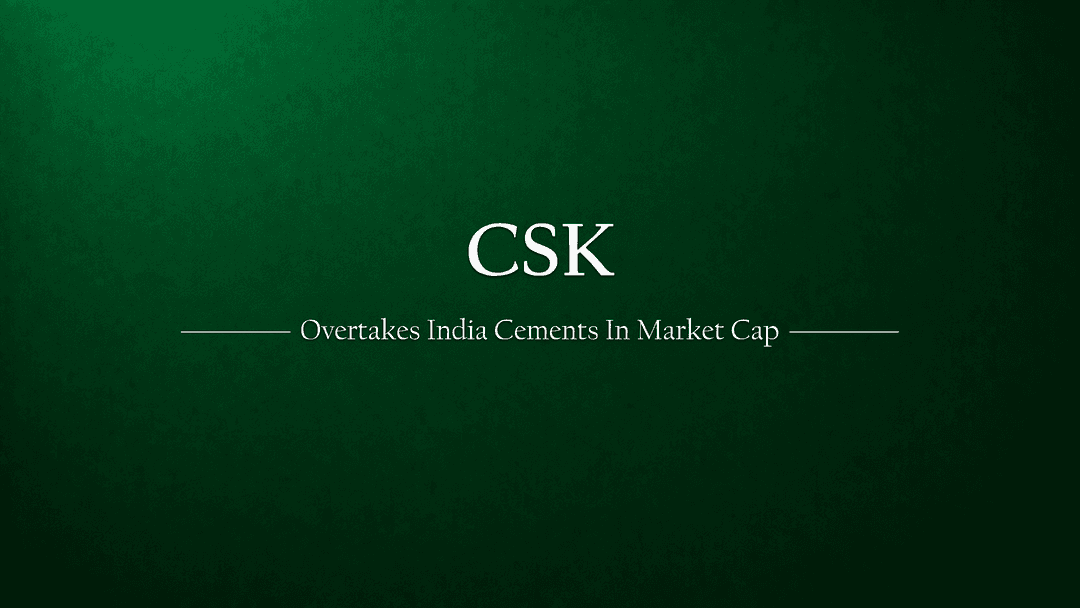 Chennai Super Kings overtakes India Cements in Mcap, set to become a unicorn