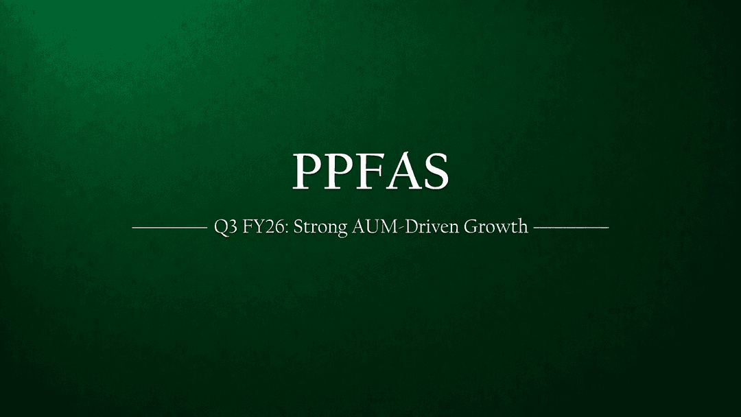 PPFAS Q3 FY26 Results — Strong AUM Flywheel in Action