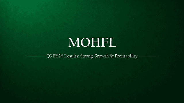 Motilal Oswal Home Finance Limited Q3 FY24 Results