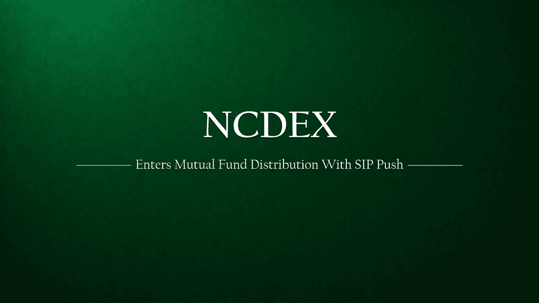 India’s Agri Exchange (NCDEX) Wants a Slice of Your SIPs