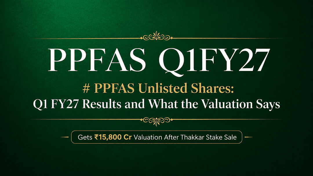 PPFAS Q1 FY27: AUM Up 38%, But the Quarter Tells a Different Story
