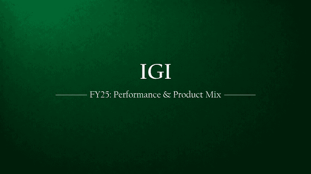 Reliance General Insurance FY25 Performance & Product Portfolio Breakdown