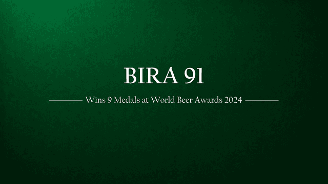 Bira 91 Triumphs at World Beer Awards 2024 with 9 Medals