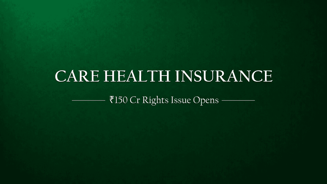 Care Health Pre-IPO Share Right Issue Opens Today