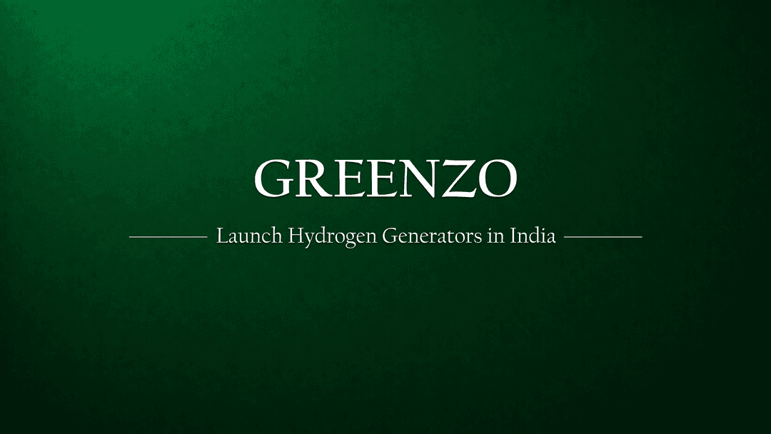 Greenzo Energy Joins Hands with EODev to Bring Hydrogen Fuel Cell Power Generators to India