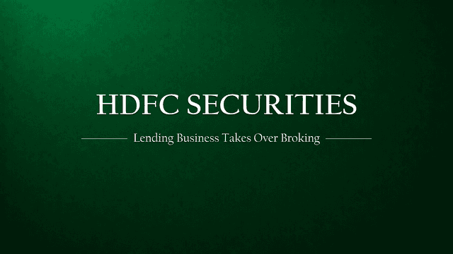 Why HDFC Securities Is Becoming a Lending Company | Q1 FY27 Analysis