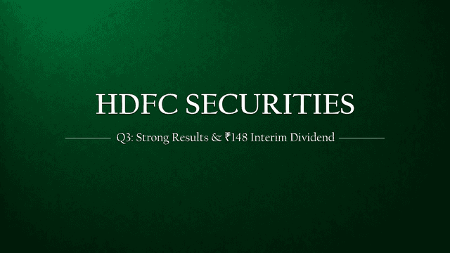 HDFC reports strong show in Q3, interim dividend of Rs 148 announced