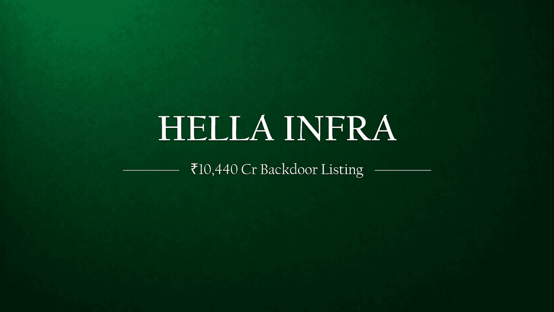 The ₹10,440 Crore Backdoor: How Infra.Market Is Getting Listed Without an IPO