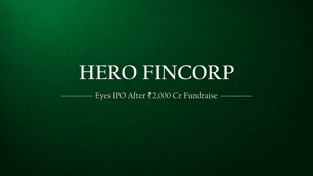 Hero Fincorp eyes IPO after raising funds from associate concerns and others