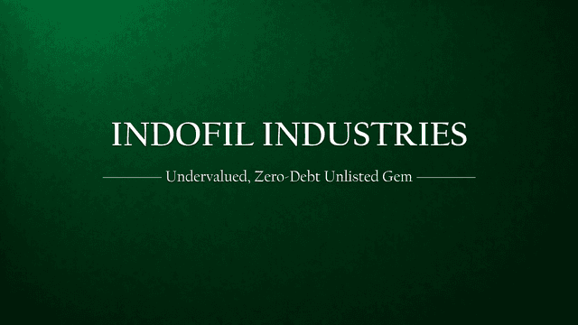 Indofil Industries: Why Smart Money is Eyeing This Undervalued, Zero-Debt Unlisted Gem.