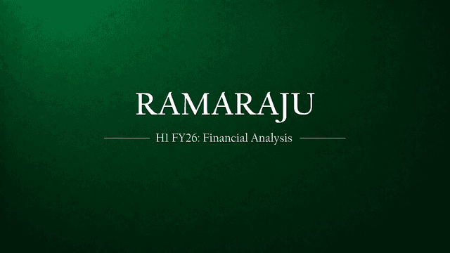 Ramaraju Cotton Mills H1 FY2026 Detailed Financial Performance Analysis