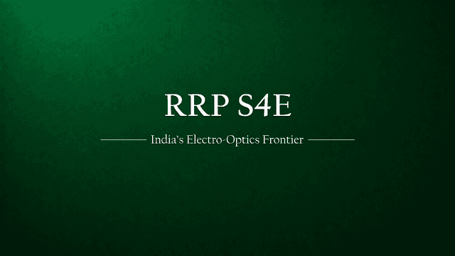 RRP S4E Innovation Ltd. — Redefining India’s Electro-Optics Frontier