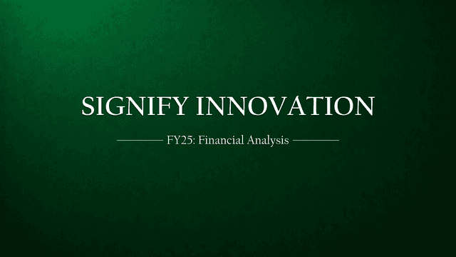 Signify Innovations India Limited (Unlisted) – FY25 Financial Performance Detailed Analysis