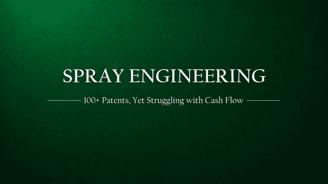 Why a Company with 100+ Patents is Struggling with Cash Flow