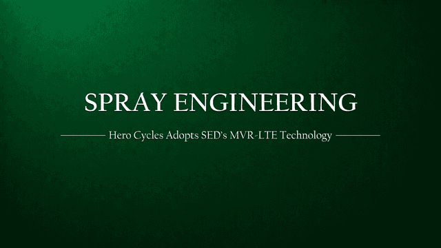Hero Cycles Adopts MVR-LTE® Technology by Spray Engineering Devices